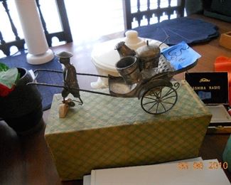 Silver Condiment Server