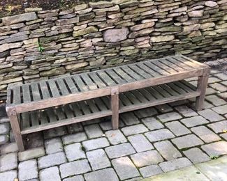 OUTDOOR TEAK BENCH
