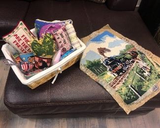 HANDMADE NEEDLEPOINTS