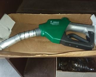 Gas pump handle