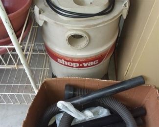 Working canister shop vac