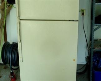 G. E. bottom freezer fridge.