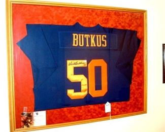 Dick Butkus signed jersey.