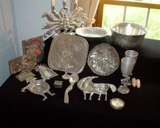 Some of the many Don Drumm pieces in this sale.