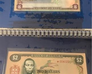 Bank of Jamaica 1, 2, 5, 10 UNC Notes