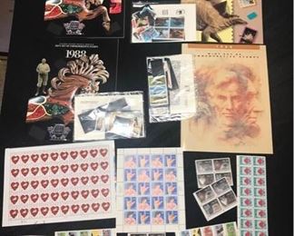 Commemorative Stamp Sets and Misc