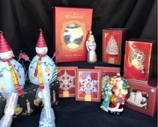 Lenox, Waterford, and Misc Holiday