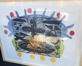 Richard Basil Mock Signed Artist Proof