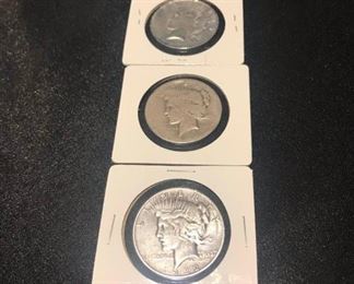 US Silver Dollars 1920s