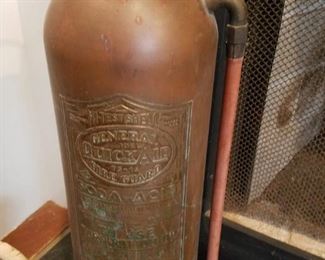 Vintage fire extinguisher