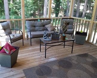 Outdoor patio furniture (prob needs new cushions)
