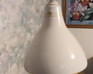 Vintage metal pendant lamp