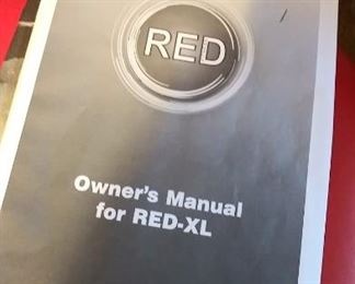 Red-XL Core Rotation Resistance Exerciser Chair Fitness System