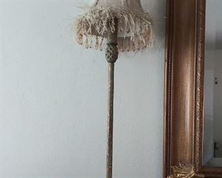 Pair of candlestick lamps