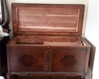 Reliable cedar chest in great shape.