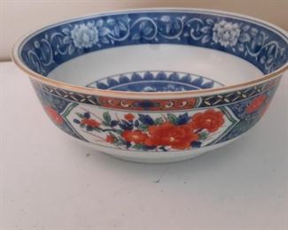 Vintage Tiffany & Co. Asian Imari bowl, no chips, cracks.