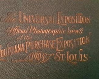 "The Universal Exposition Official Photographic Views of the Louisiana Purchase Exposition, St. Louis" book, in excellent condition!!