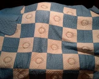 Hand-made quilt