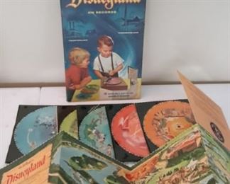 Vintage "Your Trip to Disneyland on  Records", 5 records plus a giant full-color panorama of Disneyland. Complete set in excellent condition!