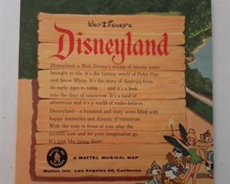Vintage "Your Trip to Disneyland on  Records", 5 records plus a giant full-color panorama of Disneyland. Complete set in excellent condition!