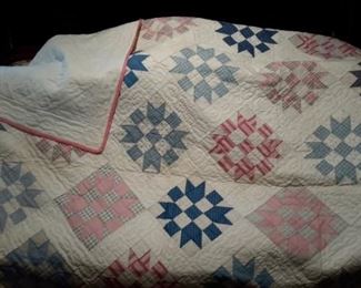 Hand-made quilt