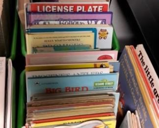 Vintage children's books, including Golden Book, Dr. Seuss, Precious Moments, and more!