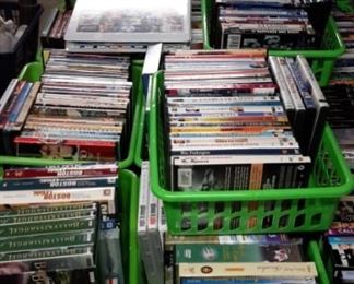 LOTS and LOTS of DVD movies, especially 1940's - 1060's classics!