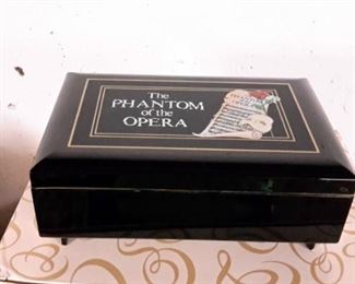 Phantom of the Opera musical jewelry box.