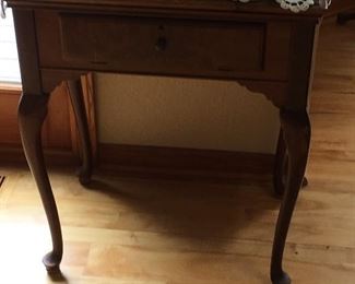 Antique Sewing Machine in Cabinet