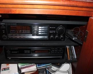 Onkyo Receiver and CD Player