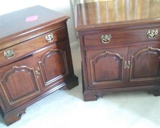 Two Wooden Nightstands https://ctbids.com/#!/description/share/212877
