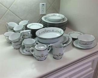 Noritake China in Early Spring Pattern https://ctbids.com/#!/description/share/212894