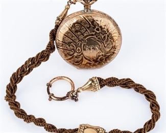 Lot 20 - Antique Elgin Hunter Case 11 Jewel Pocket Watch