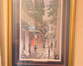 FRENCH QUARTER STYLE PRINT -NOLA