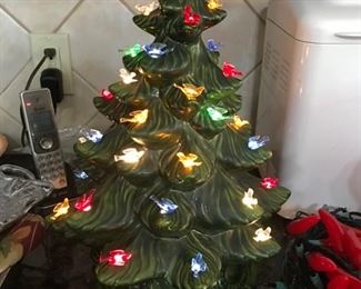 Vintage Ceramic Christmas Tree