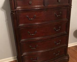 Beautiful High Boy Chest with 6 Drawers
