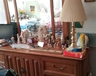 Dresser,  Bedroom TV,  Figurines,  Perfumes