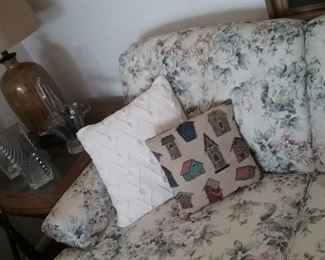 Smith-brand Sofa & Loveseat, excellent condition -- Crystal Decor
