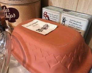 Clay Baking Dish w/ Lid
