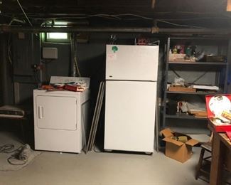 Washer, Dryer, Refrigerator