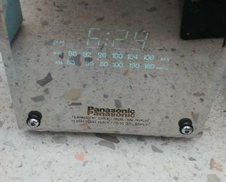 Vintage Panasonic Clock Radio