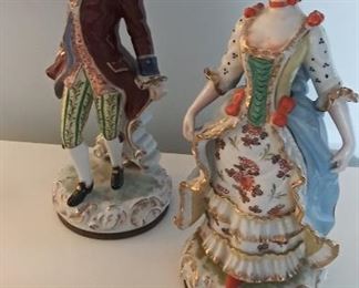 Porcelain figurines
