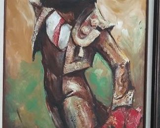 MCM "Vanguard" toreador painting