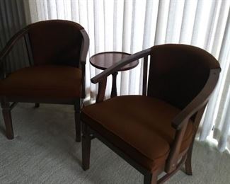 Set of 4 club chairs