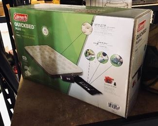 Coleman mattress with pump