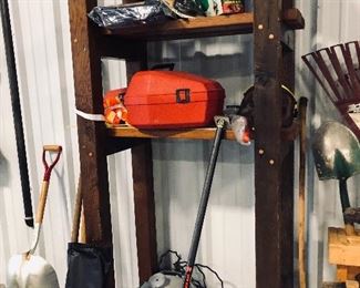 chain saw, shop vac