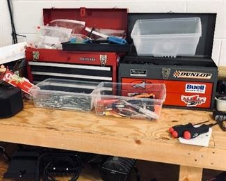 tools, tool boxes
