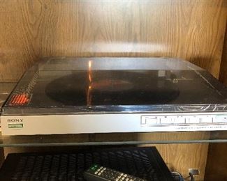 Sony turn table