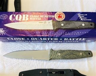 Camillus Close Quarter Battle Tactical knife.