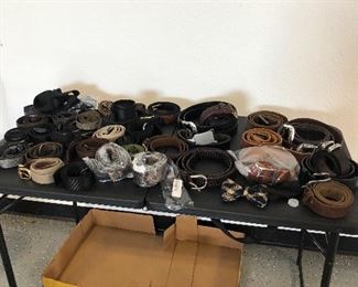 Lots of belts